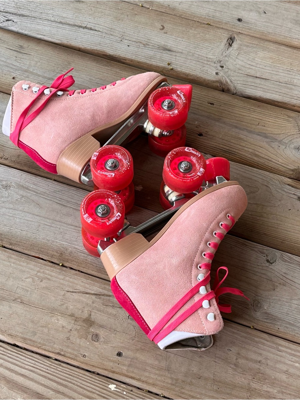 Candi GRL Carlin Quad Freestyle
Artistic Roller Skates Peach/Pink